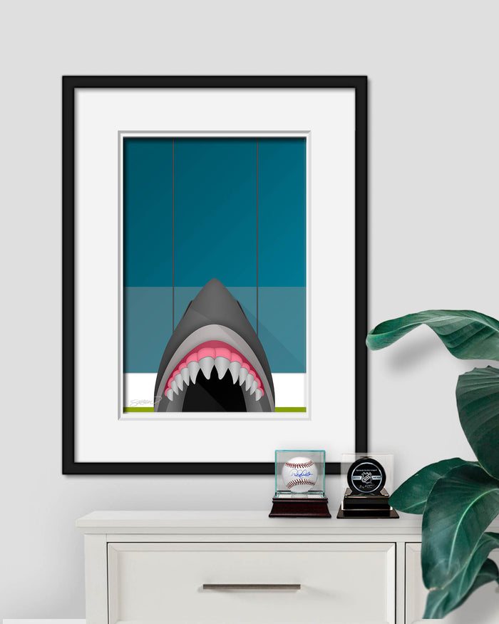 Minimalist SAP Center Art Print