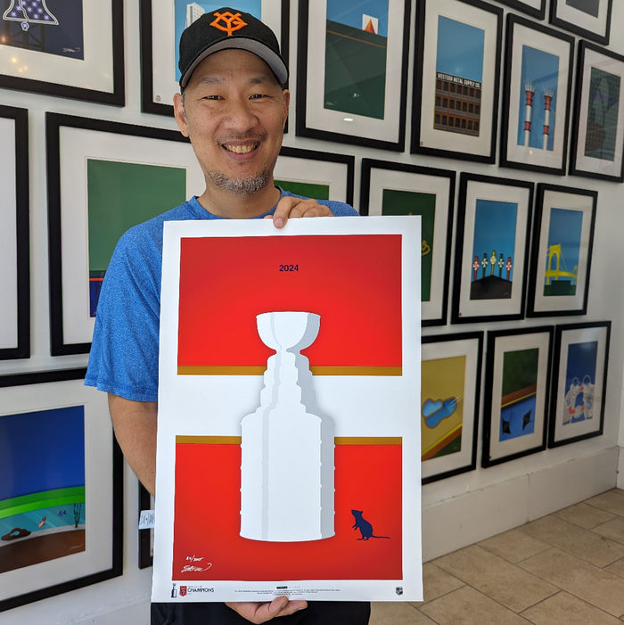 Minimalist Stanley Cup 2024 Limited Edition Art Print