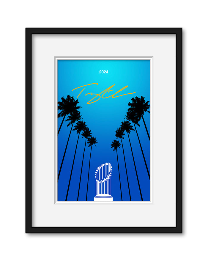 Medium Print LE - Edman Autograph / Framed