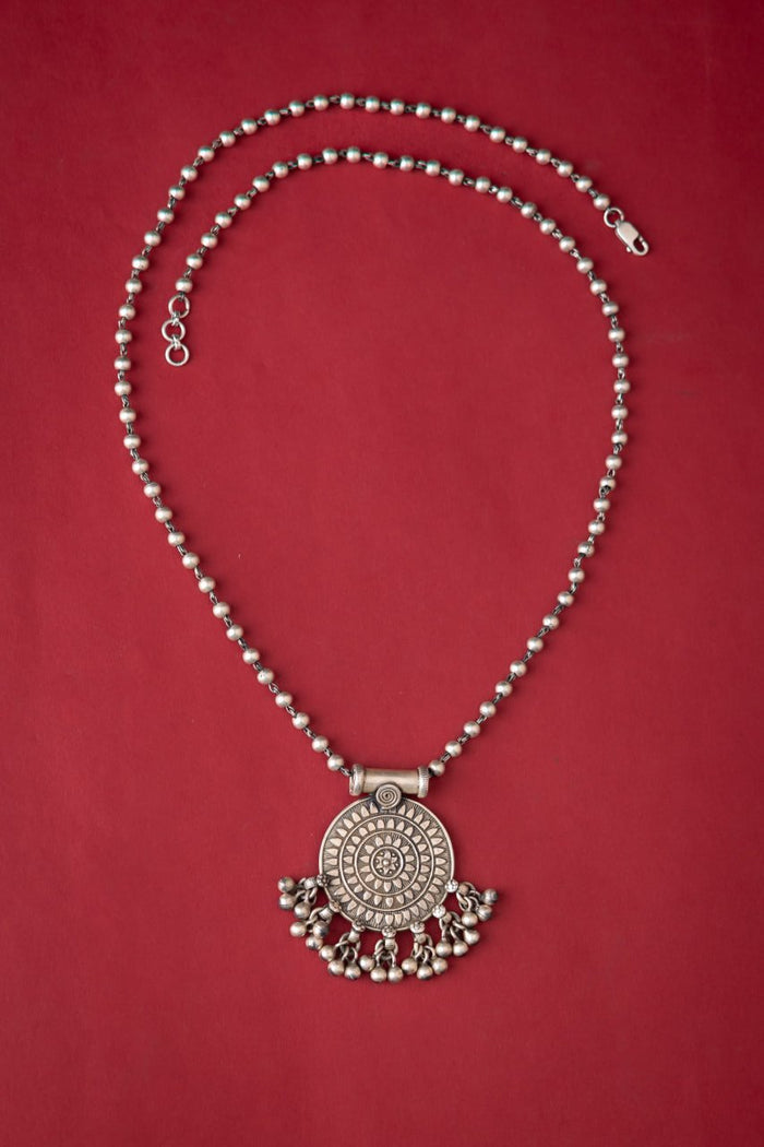 Mizoya Concentric Ghughri Ball Chain Necklace