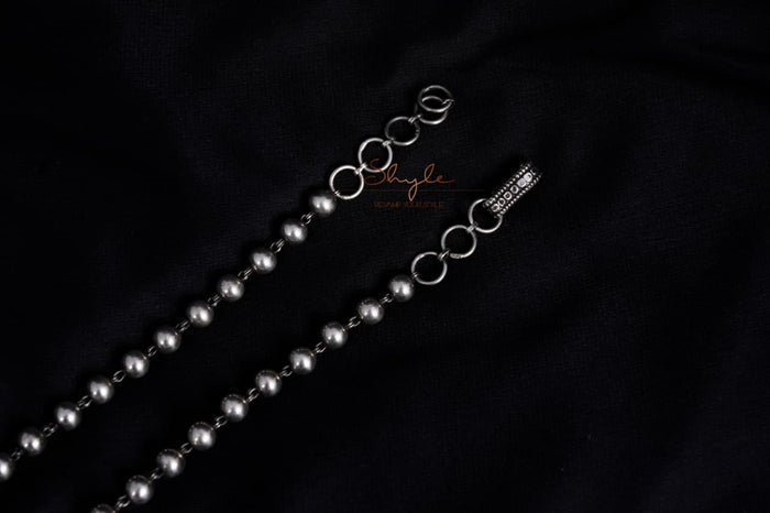 Mizoya Fine Rawa ball Tapered Everyday Necklace