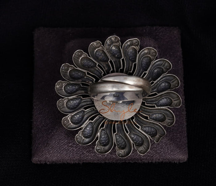 Mizoya Mini Parrot Cluster Ring