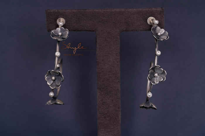Moh Flora Spiral Earrings