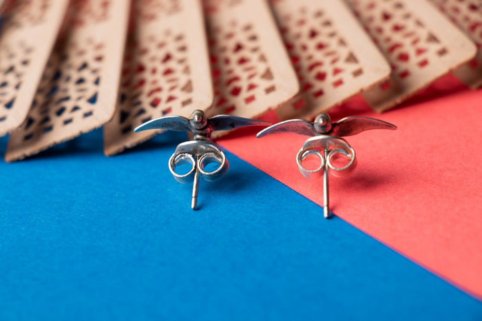 Moh Flying Bird Stud Earring