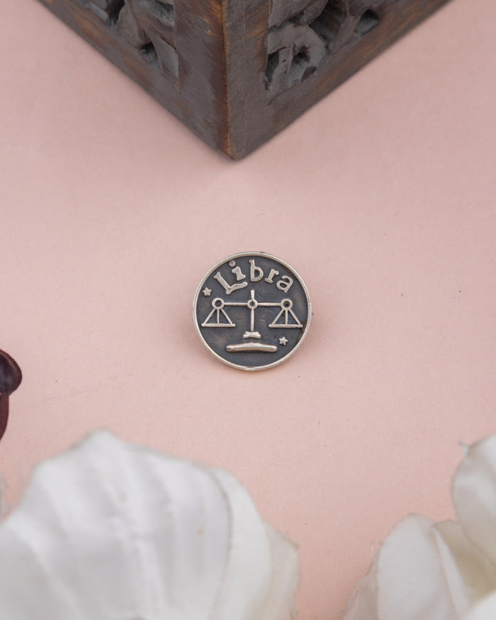 Moh Libra Sun Sign Brooch