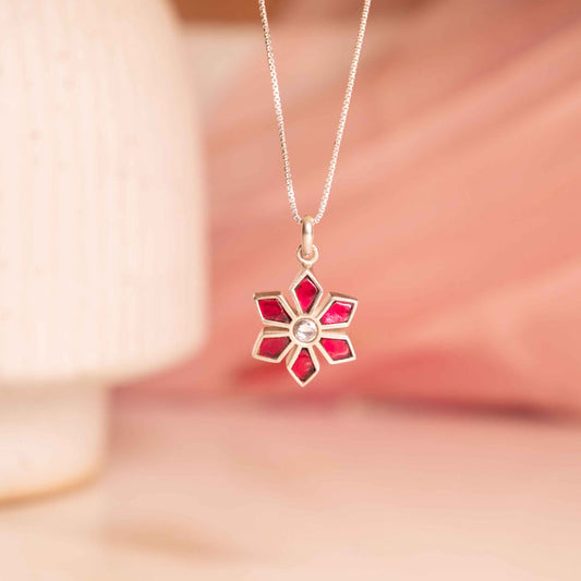 Moh Raani Kundan Phool Necklace