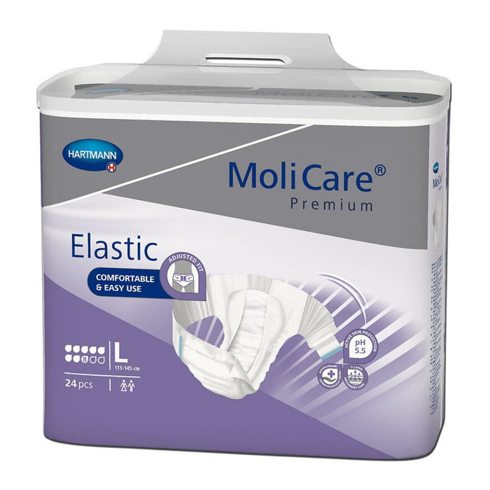 MoliCare Premium Elastic Briefs, 8D - 165471-Case - LL Medico