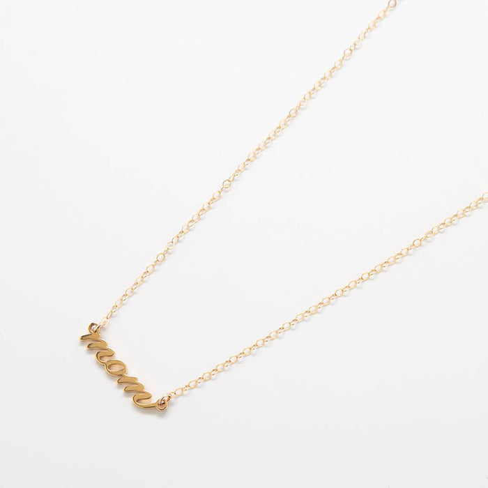 MOM Pendant Necklace
