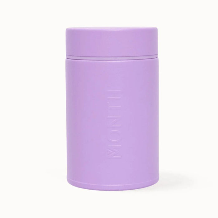 MontiiCo Insulated Stainless Steel Snack Pot 260ml - Fits Bite & Feast Lunch Boxes