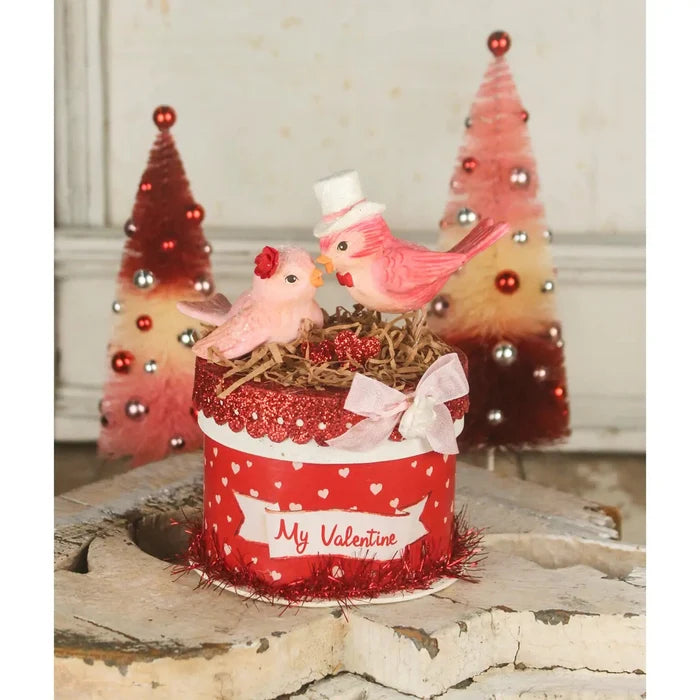 My Valentine Love Bird's Box by Bethany Lowe Designs