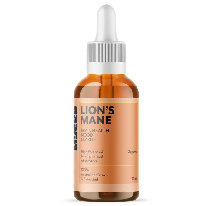 MYCRO Lions Mane Liquid Mushroom Extract (The Brain Mushroom) 30ml