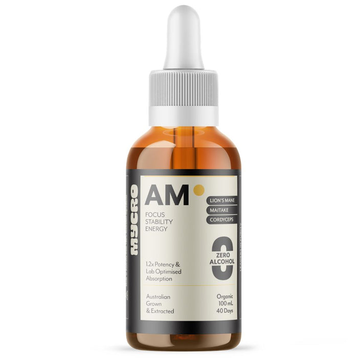 MYCRO  Liquid Mushroom Extract Clear Days AM - Zero Alcohol 100ml