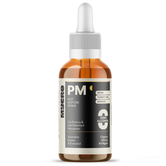 MYCRO  Liquid Mushroom Extract Deep Sleep PM - Zero Alcohol 100ml