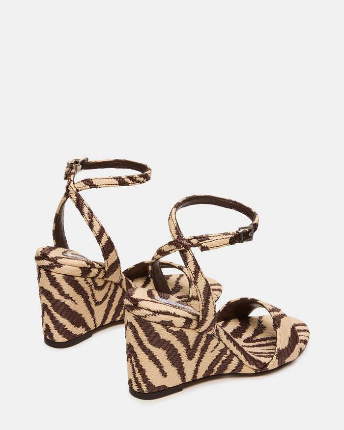 MYKA ZEBRA RAFFIA