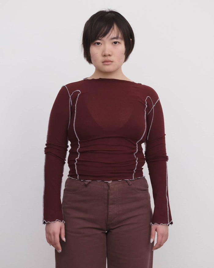 Nara Red Omato LS Tee