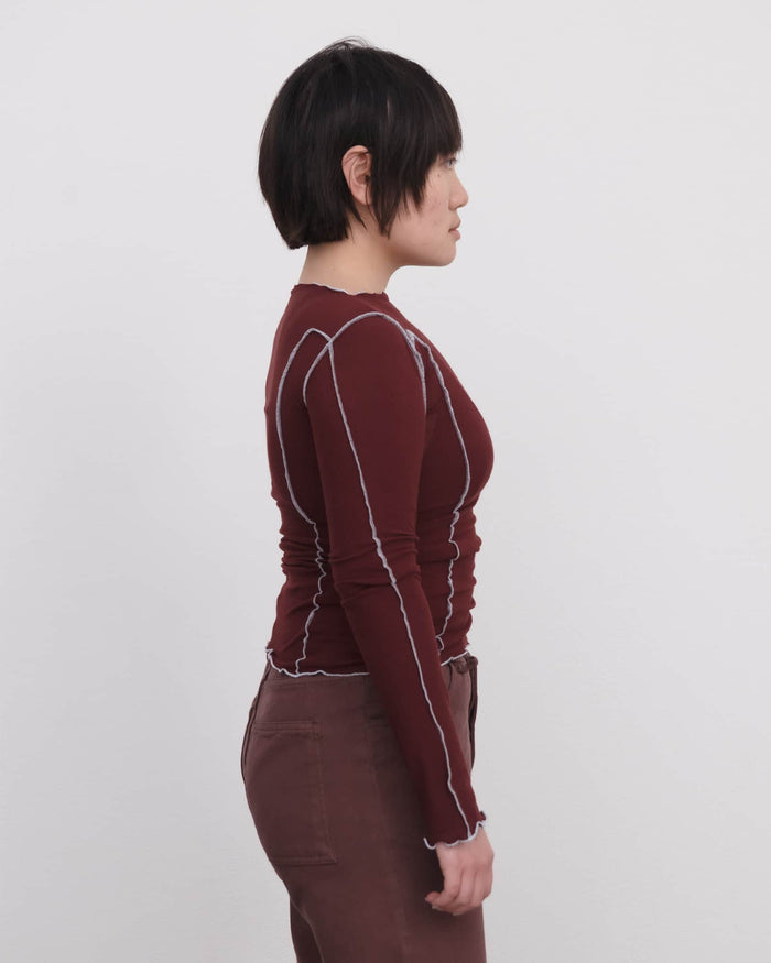 Nara Red Omato LS Tee