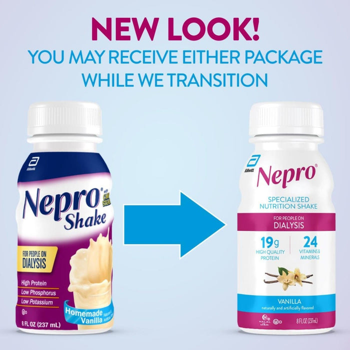 Nepro Nutrition Shake With Carb Steady, Vanilla, 8 oz - 64803-Single - LL Medico