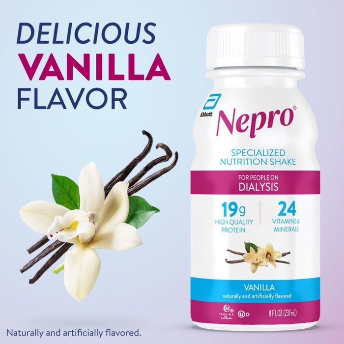 Nepro Nutrition Shake With Carb Steady, Vanilla, 8 oz - 64803-Single - LL Medico