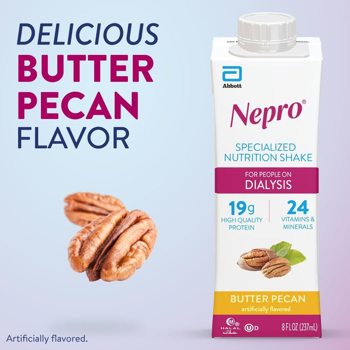 Nepro with Carbsteady Nutrition Shake, Butter Pecan, 8 oz - 64798-Single - LL Medico
