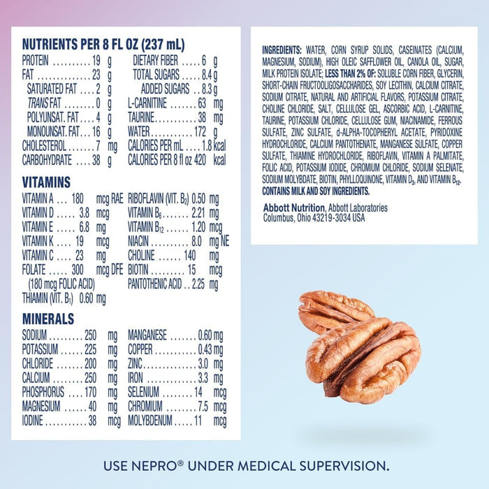 Nepro with Carbsteady Nutrition Shake, Butter Pecan, 8 oz - 64798-Single - LL Medico