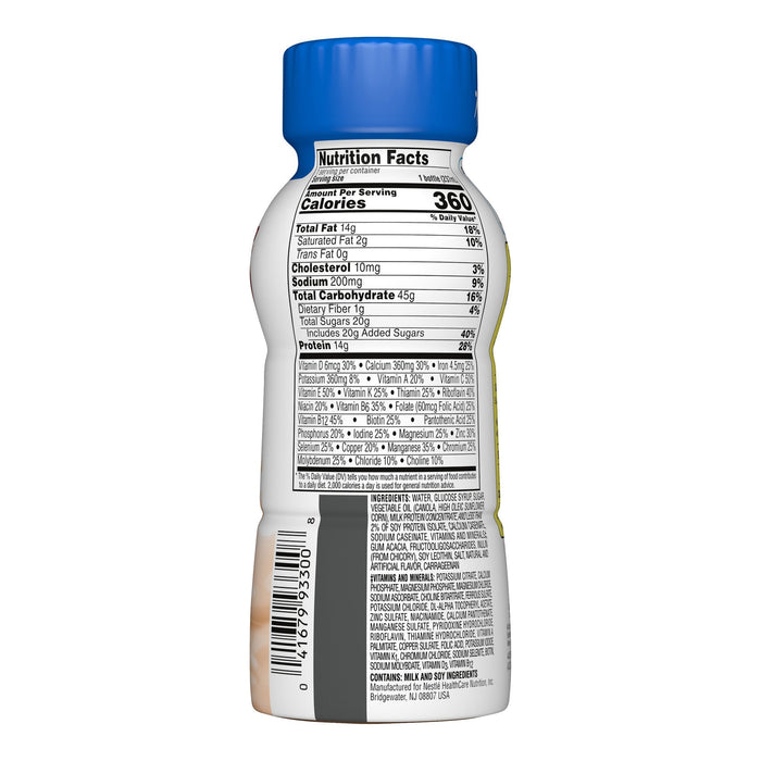 Nestle Boost Plus Nutritional Drink, Creamy Strawberry, 8 oz Bottle, CS/24 - 00041679933367 - LL Medico