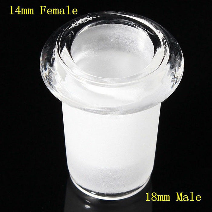 NEW| 18mm Male to 14mm Female Glass Adapter Reducing Joint