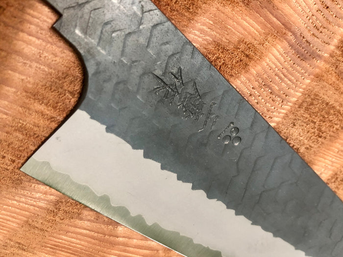 Nigara Hamono SG2 Kurouchi Tsuchime  Gyuto 210mm - Blade Only