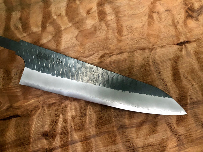 Nigara Hamono SG2 Kurouchi Tsuchime  Gyuto 210mm - Blade Only