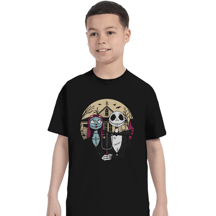 Shirts T-Shirts, Youth / XL / Black Nightmare Gothic