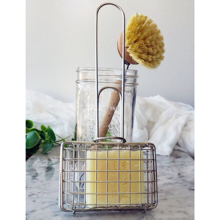 No Planet B Stainless Steel Dish Swisher for Soap Bars