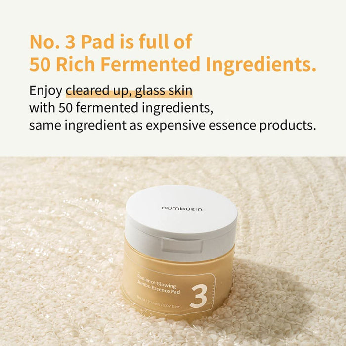 No.3 Radiance Glowing Jumbo Essence Pad