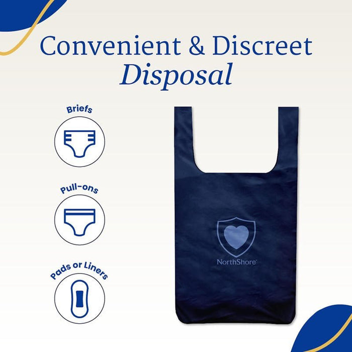 NorthShore DiscreetShield Scented Adult Diaper Disposal Bags - NS3281-Pack - LL Medico