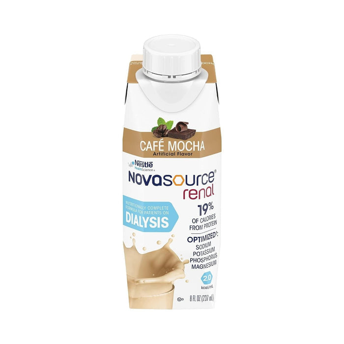 Novasource Renal Oral Supplement, Café Mocha, 8 oz - 00043900185446-Single - LL Medico