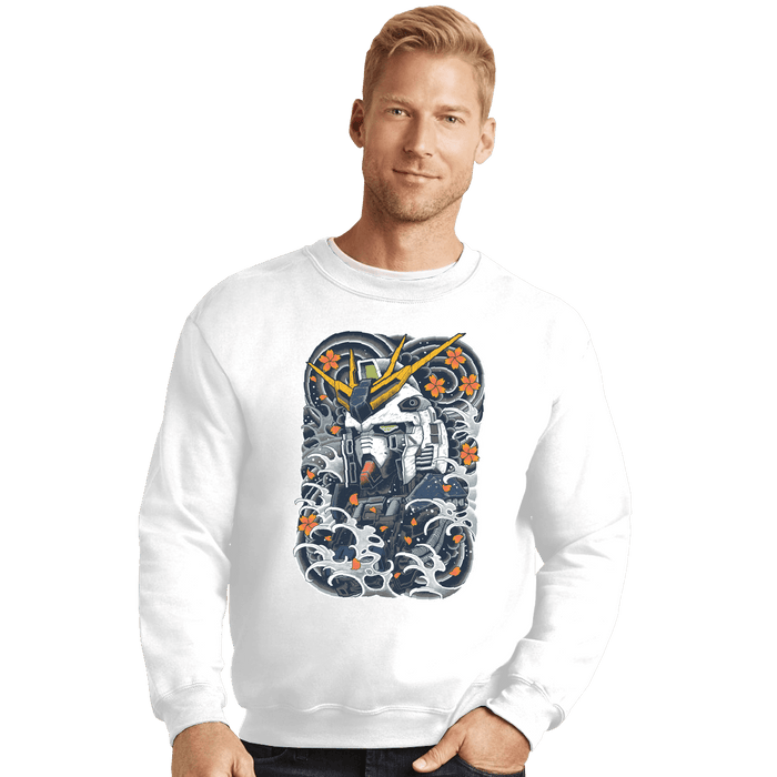 Crewneck Sweater, Unisex / Small / White
