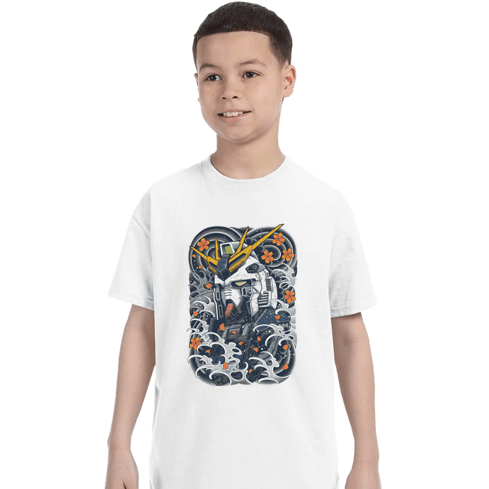 Shirts T-Shirts, Youth / XL / White Nu Mecha