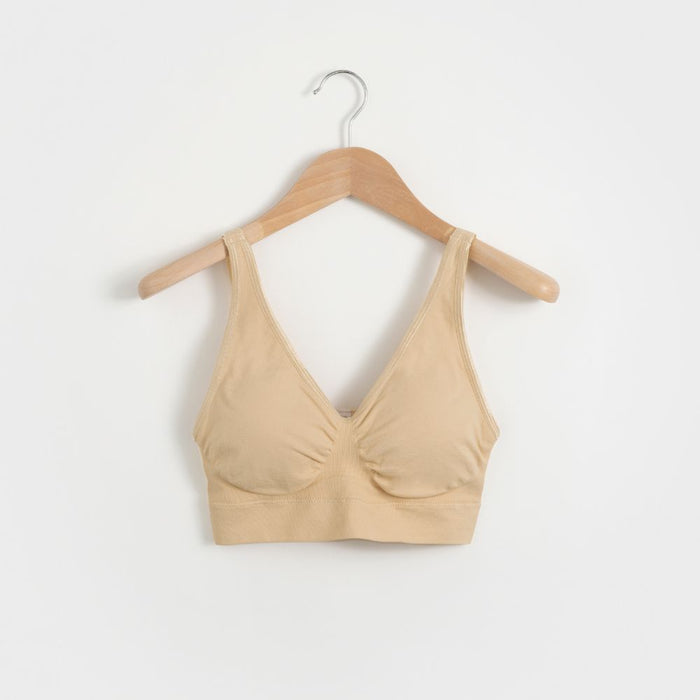 Nude Non-Wired Plunge One Bra