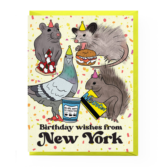 NYC Party Animal card