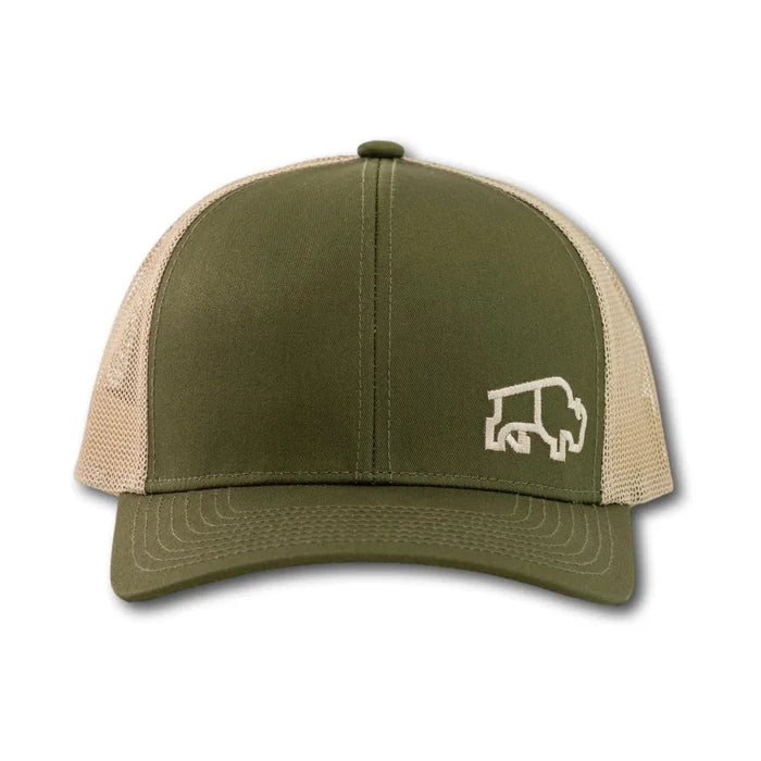Okie Side Bison Green/Tan - 260 Broadway Boutique