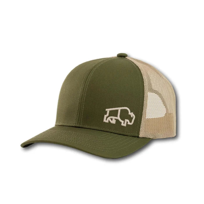 Okie Side Bison Green/Tan - 260 Broadway Boutique