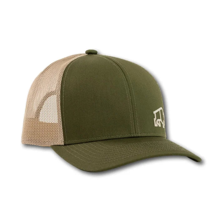 Okie Side Bison Green/Tan - 260 Broadway Boutique