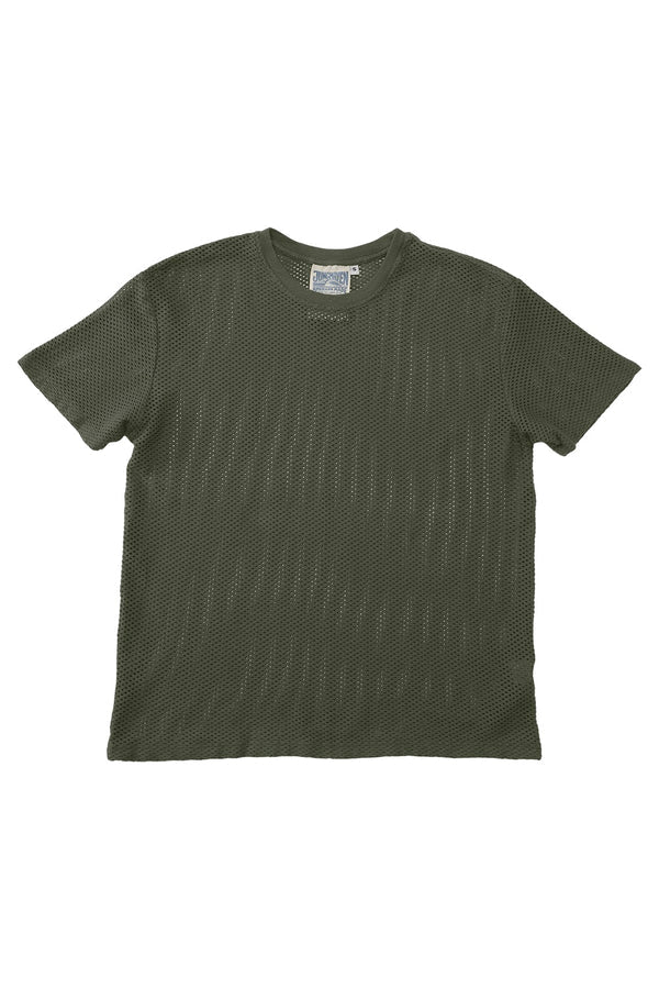Olive Highline Mesh Tee