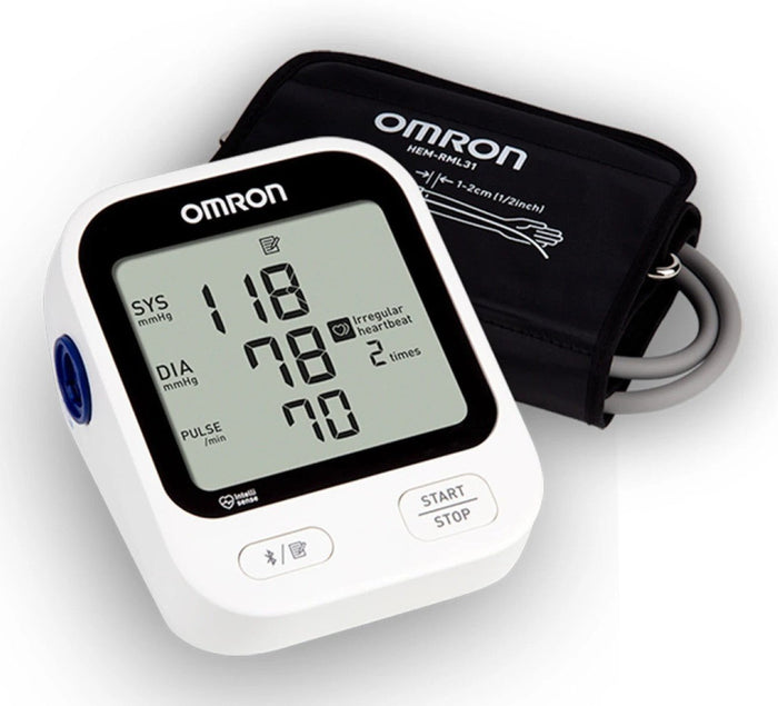 Omron 5 Series Upper Arm Blood Pressure Monitor, Adult Cuff, 9-17" - BP7255-Single - LL Medico
