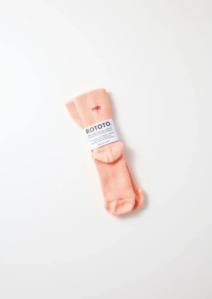One Size Fits All Cotton Ribbed Sock