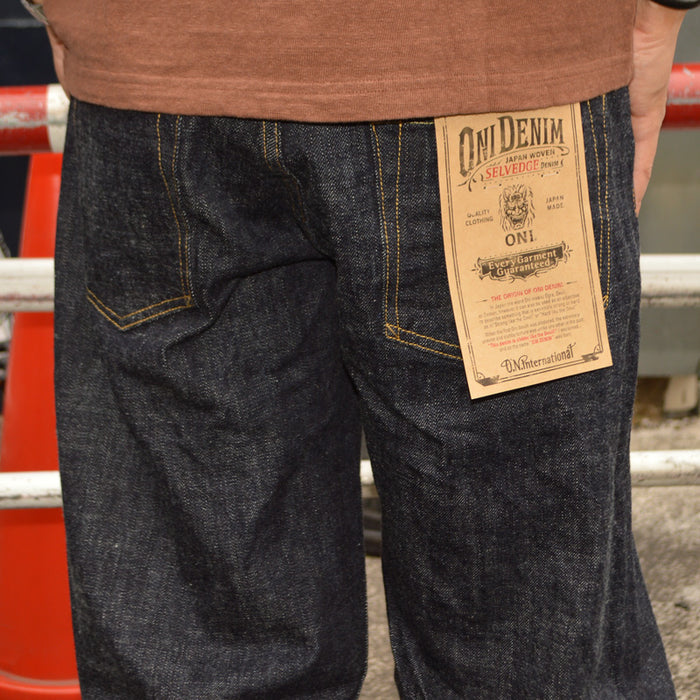 ONI DENIM "222-LS13.5" 13.5oz  Long Slab Denim Super Wide Straight