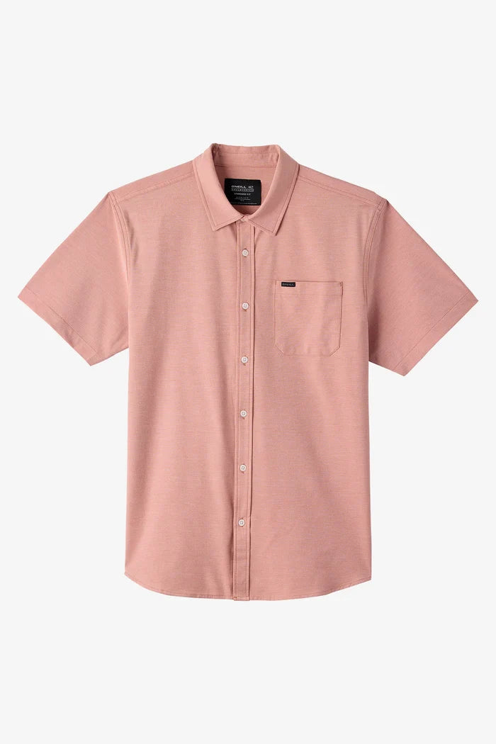 O'NIELL LIGHT CHECK HYBRID BUTTON UP SHIRT