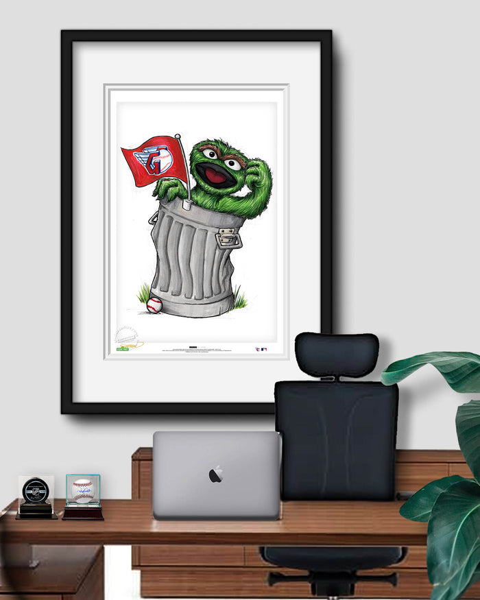 Oscar Rep Your Colours x MLB Guardians Limited Edition Art Print