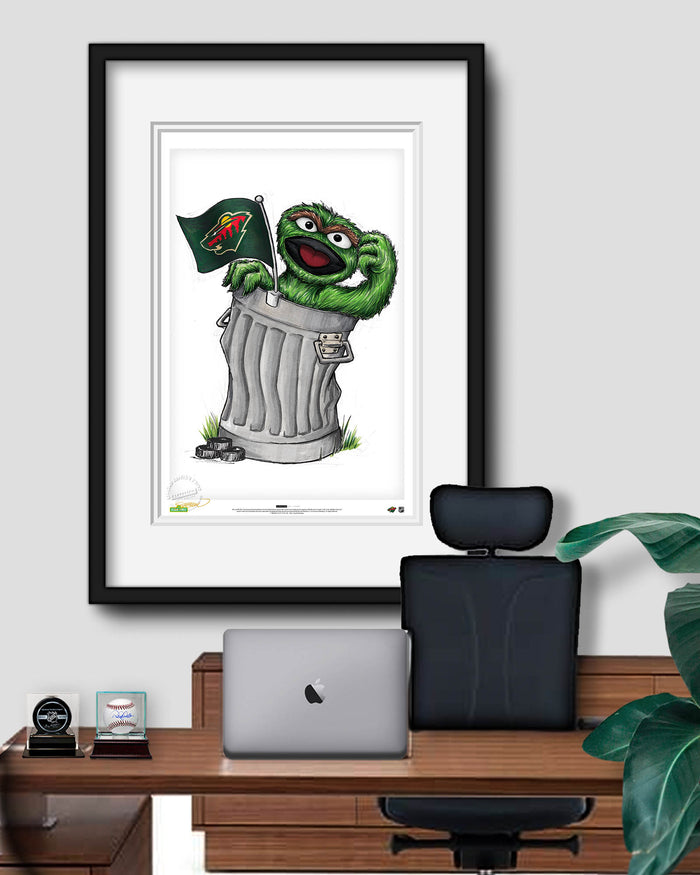 Oscar Rep Your Colours x NHL Wild Limited Edition Art Print