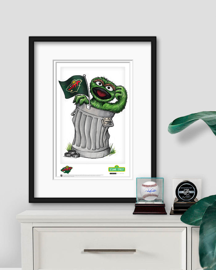 Oscar Rep Your Colours x NHL Wild Limited Edition Art Print