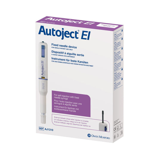 Owen Mumford Autoject 2 Self-Injection Device, Fixed Needle - AJ1310-Box - LL Medico