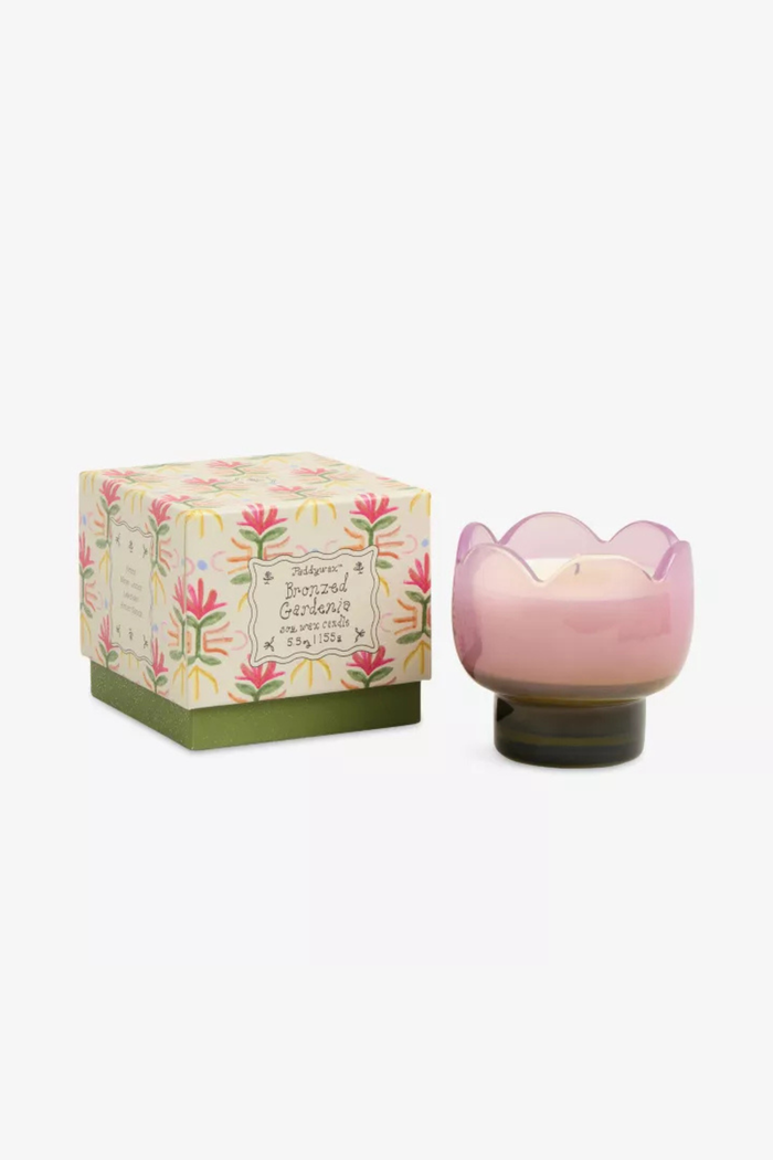 Paddywax-Tulip-Glass-Candle-Bronzed-Gardenia